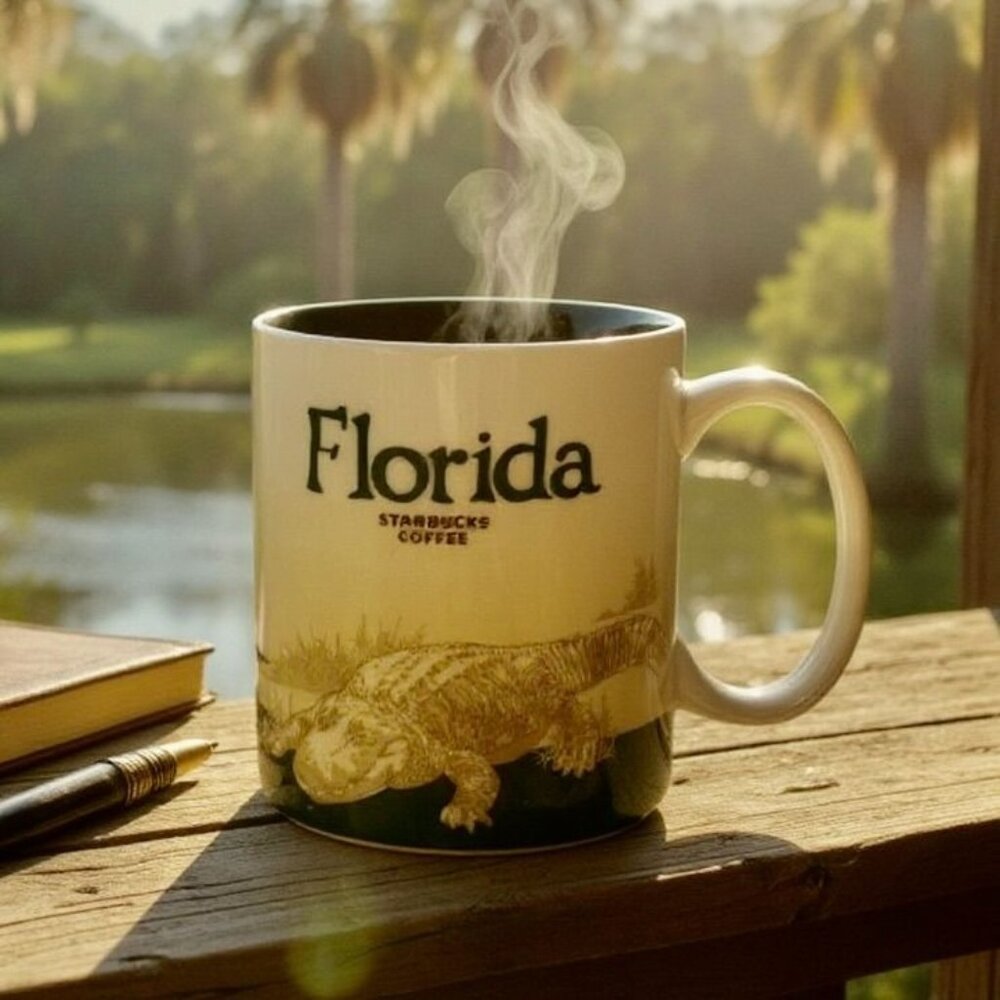 Starbucks Collector Series 16 oz. Coffee Mug Florida